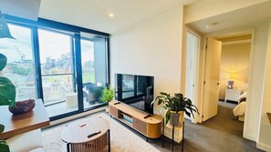 TV connectée, cheminée