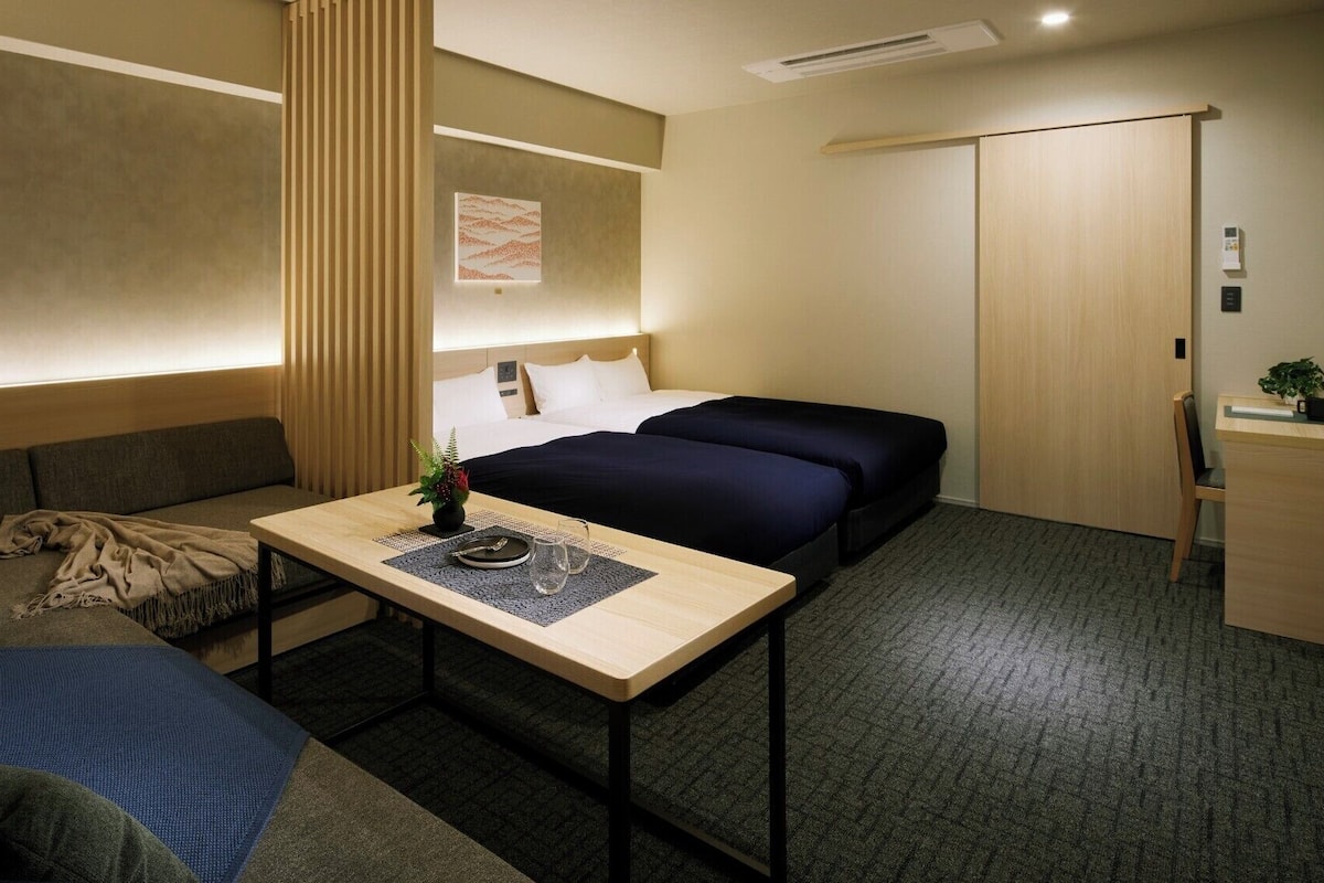 Moderate 4 Beds River view | Living room | 50-inch LCD TV with digital channels