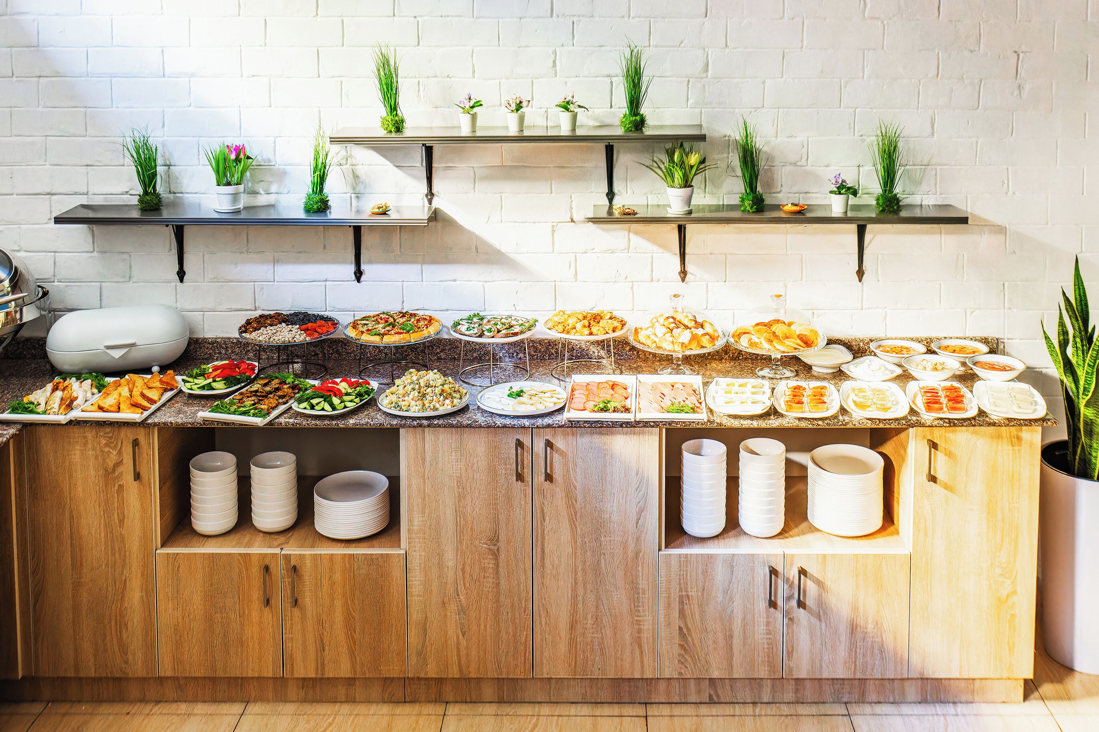 Tägliches inbegriffenes Frühstücksbuffet