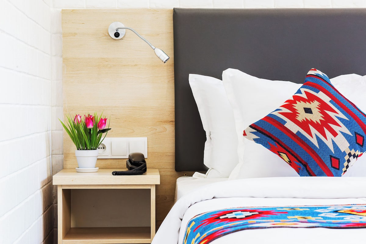 Premium bedding, desk, rollaway beds, free WiFi