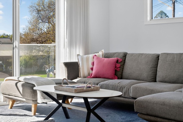 Upstairs Living Area + Smart TV