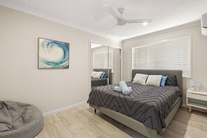 4 habitaciones, tabla de planchar con plancha y wifi gratis 