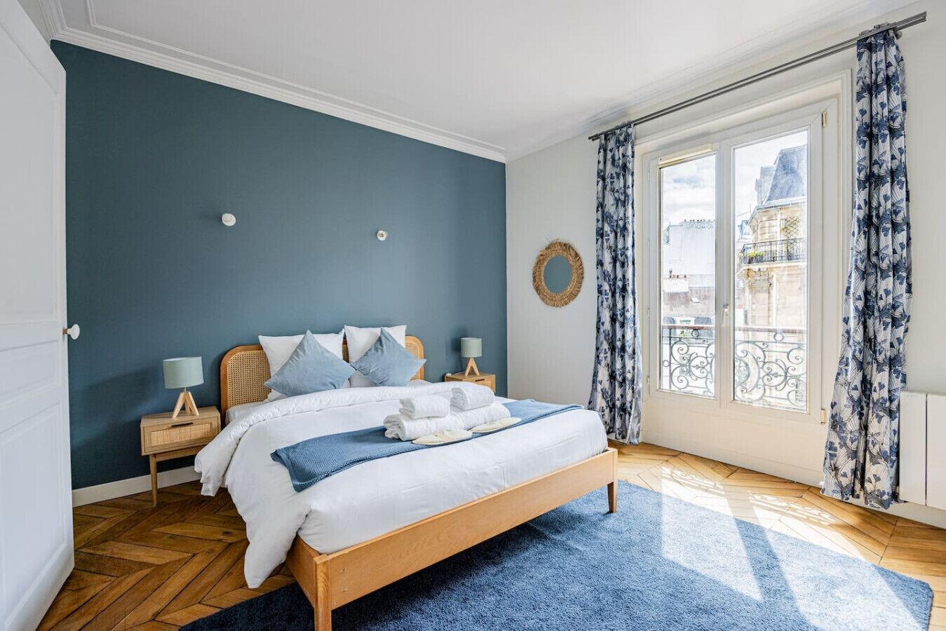 2 bedrooms, iron/ironing board, travel cot, WiFi