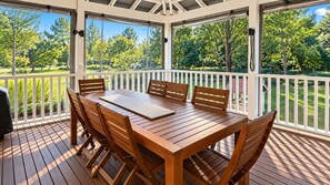 Outdoor dining - Chalwell Lodge – your luxurious rural retreat nestled in the heart of Carlotta. (Nannup)