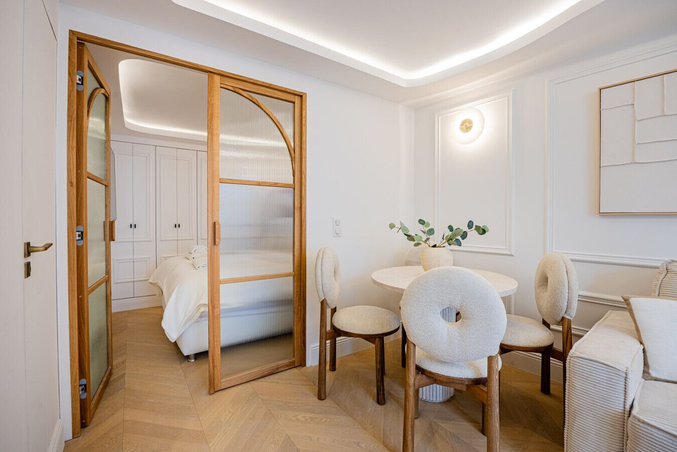 1 bedroom, iron/ironing board, travel crib, free WiFi