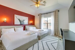 3 bedrooms, iron/ironing board, Internet, bed sheets