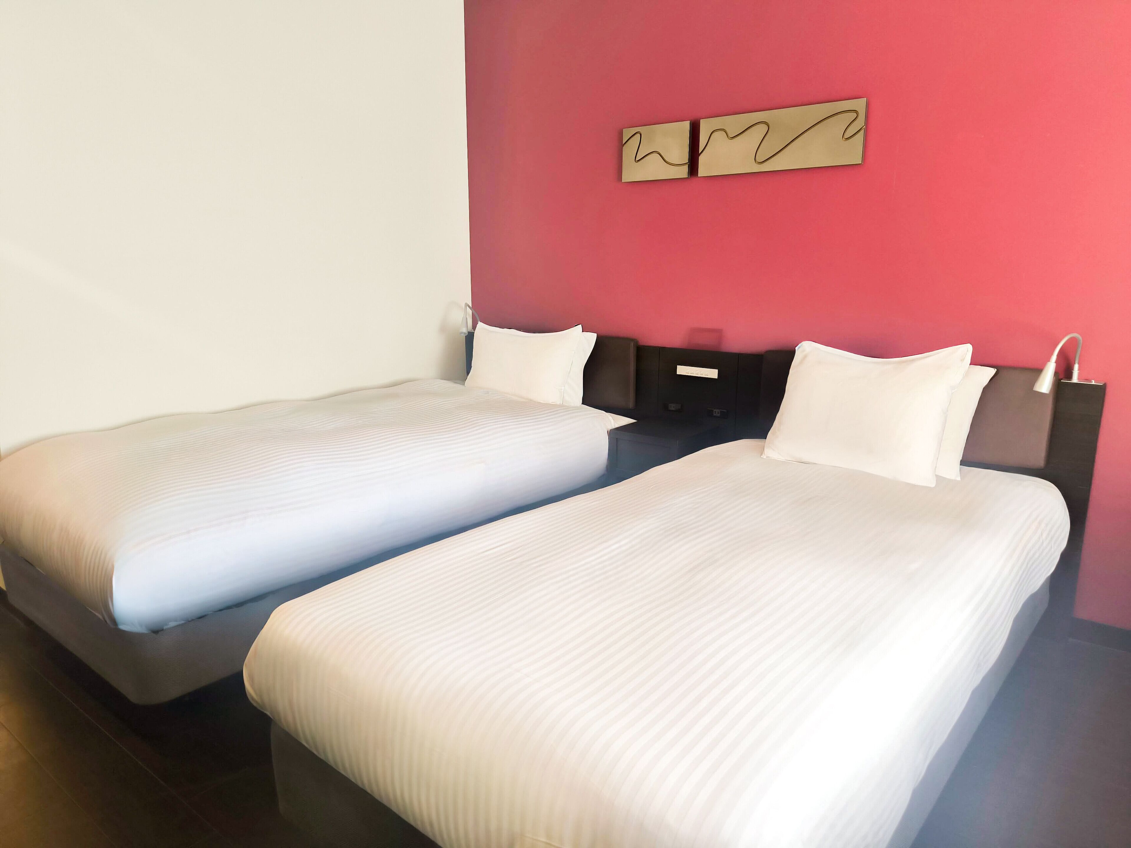 Superior Twin kamer | Een bureau, een strijkplank/strijkijzer, gratis wifi