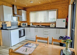 Fridge, oven, stovetop, toaster