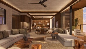 Deluxe Suite, Ocean View | In-room safe, desk, free WiFi