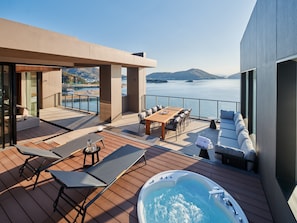 Zimmer, Nichtraucher, Meerblick (Penthouse, West Wing)