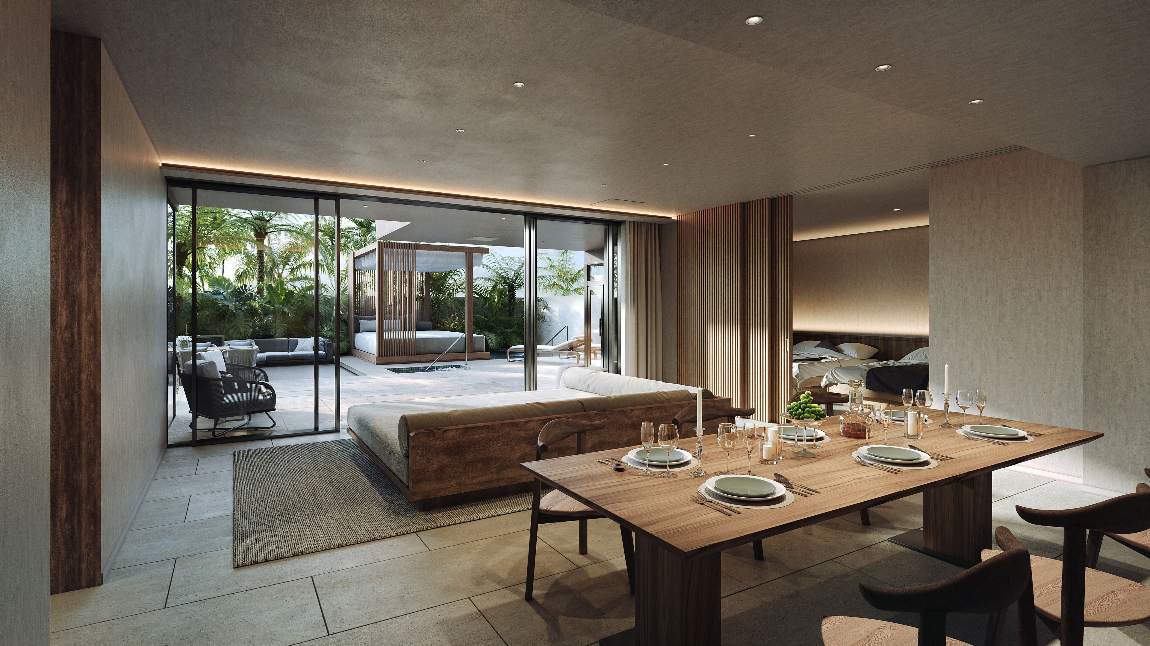 ガーデンプールスイート(EAST棟) 禁煙 | セーフティボックス (室内)、デスク、WiFi (無料)