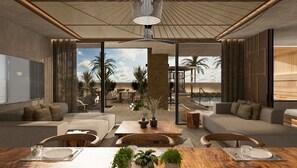 套房, 无烟房 (Plunge Pool, Garden, East Wing) | 客房内保险箱、办公桌、免费 WiFi