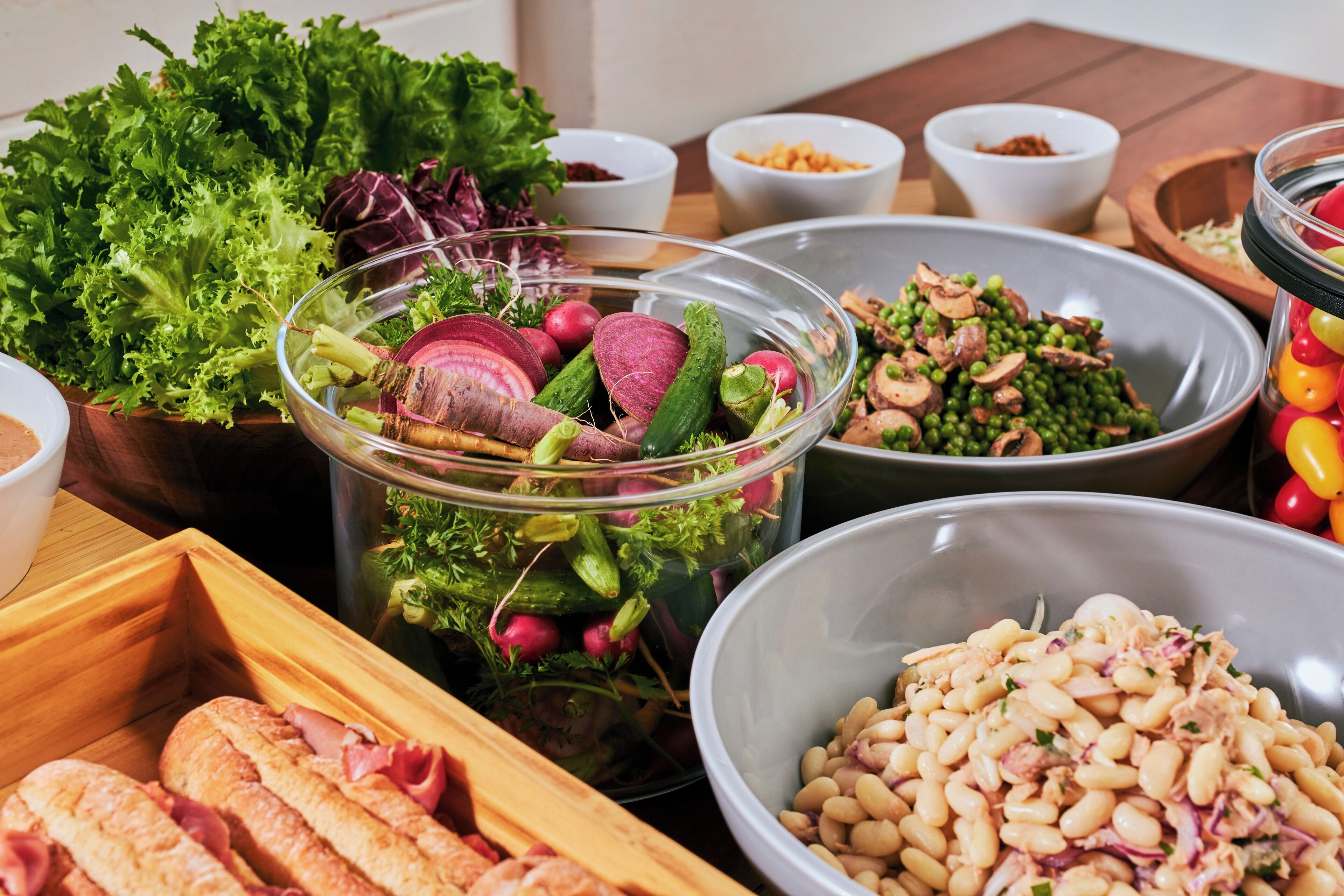 Morgenmadsbuffet hver dag (2800 JPY pr. person)