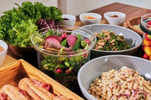 Daily buffet breakfast (JPY 2800 per person) - edit x seven SETOUCHI SHODOSHIMA (Shodoshima)