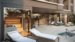 Suite, Nichtraucher (Plunge Pool, Garden, East Wing) | Zimmersafe, Schreibtisch, kostenloses WLAN