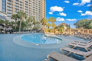 Indoor pool, a heated pool