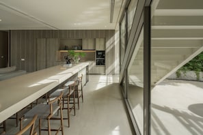 Villa, 3 Bedrooms, Ocean View | Private kitchen | Coffee/tea maker, electric kettle