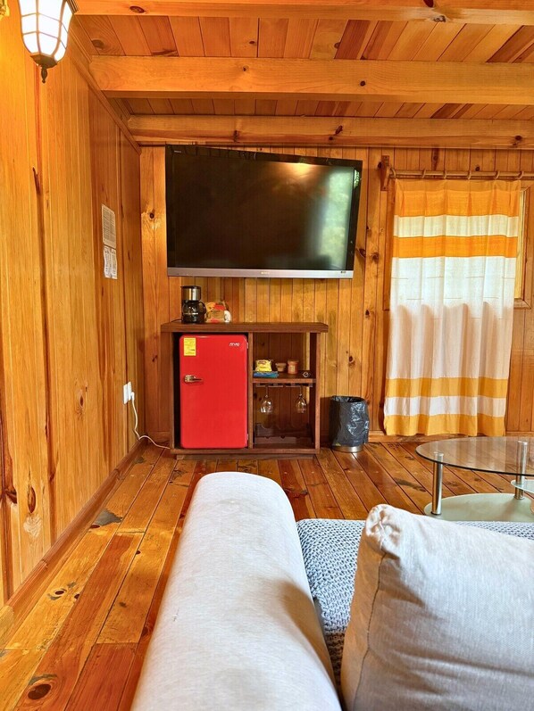 Televisor i llar de foc