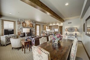 Smart TV, fireplace - 2 Ski-in/Ski-out Condos w/ Hot Tubs | Deer Valley | Mont Cervin by AvantStay (Park City)