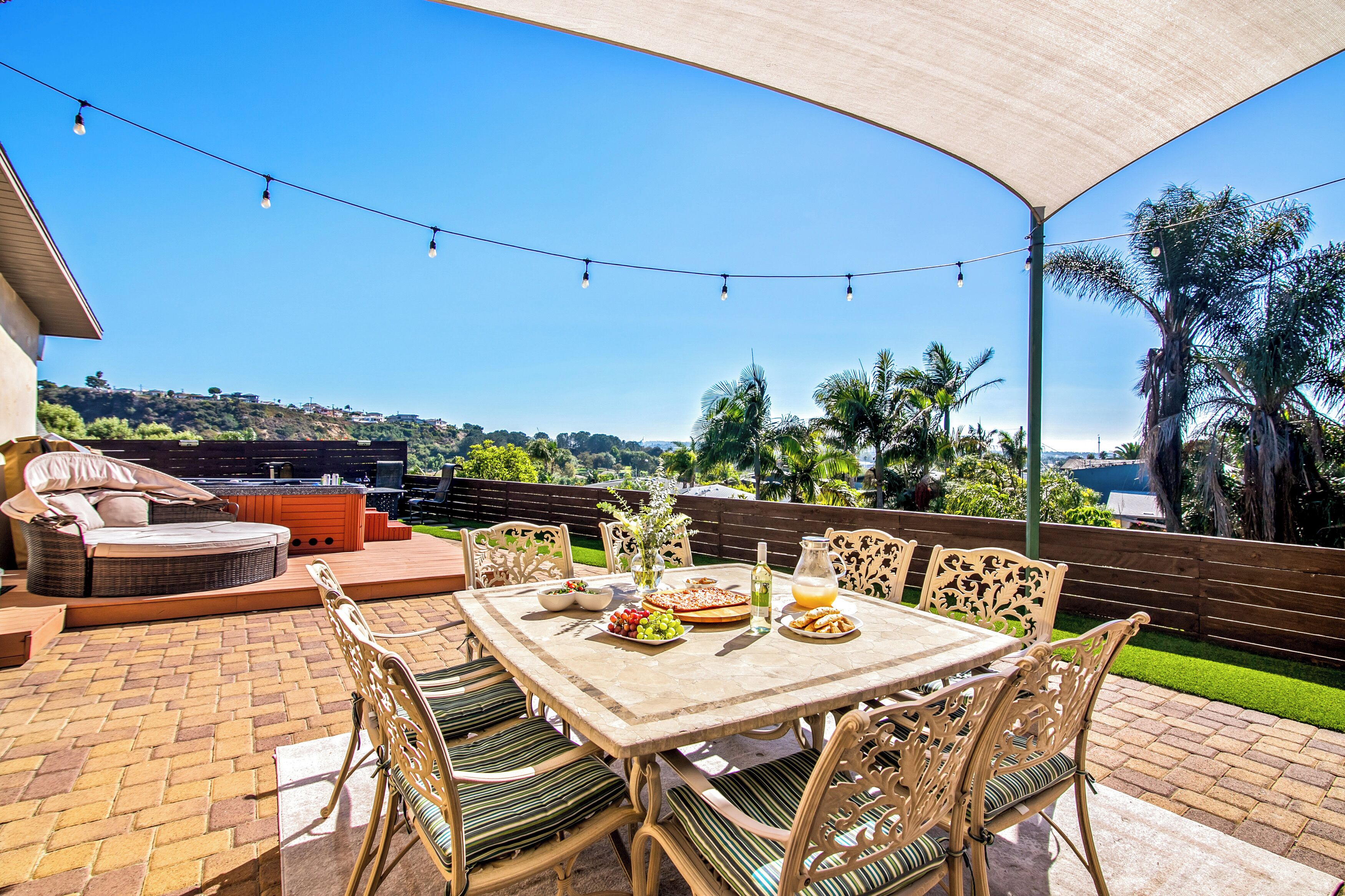 Udendørs spisemuligheder