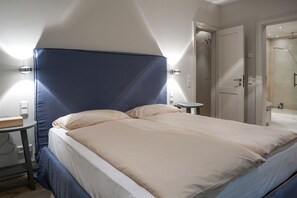 4 bedrooms, in-room safe, iron/ironing board, bed sheets - Friesenhaus Änne - Exclusive Frisian house in Keitum on Sylt with garden, sauna (Sylt)