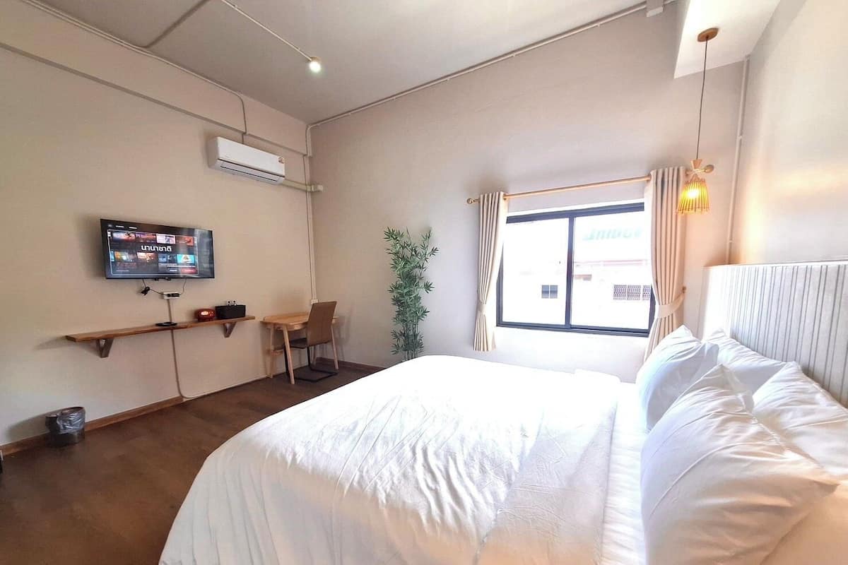 Superior-rum - utsikt mot staden | Gratis wi-fi