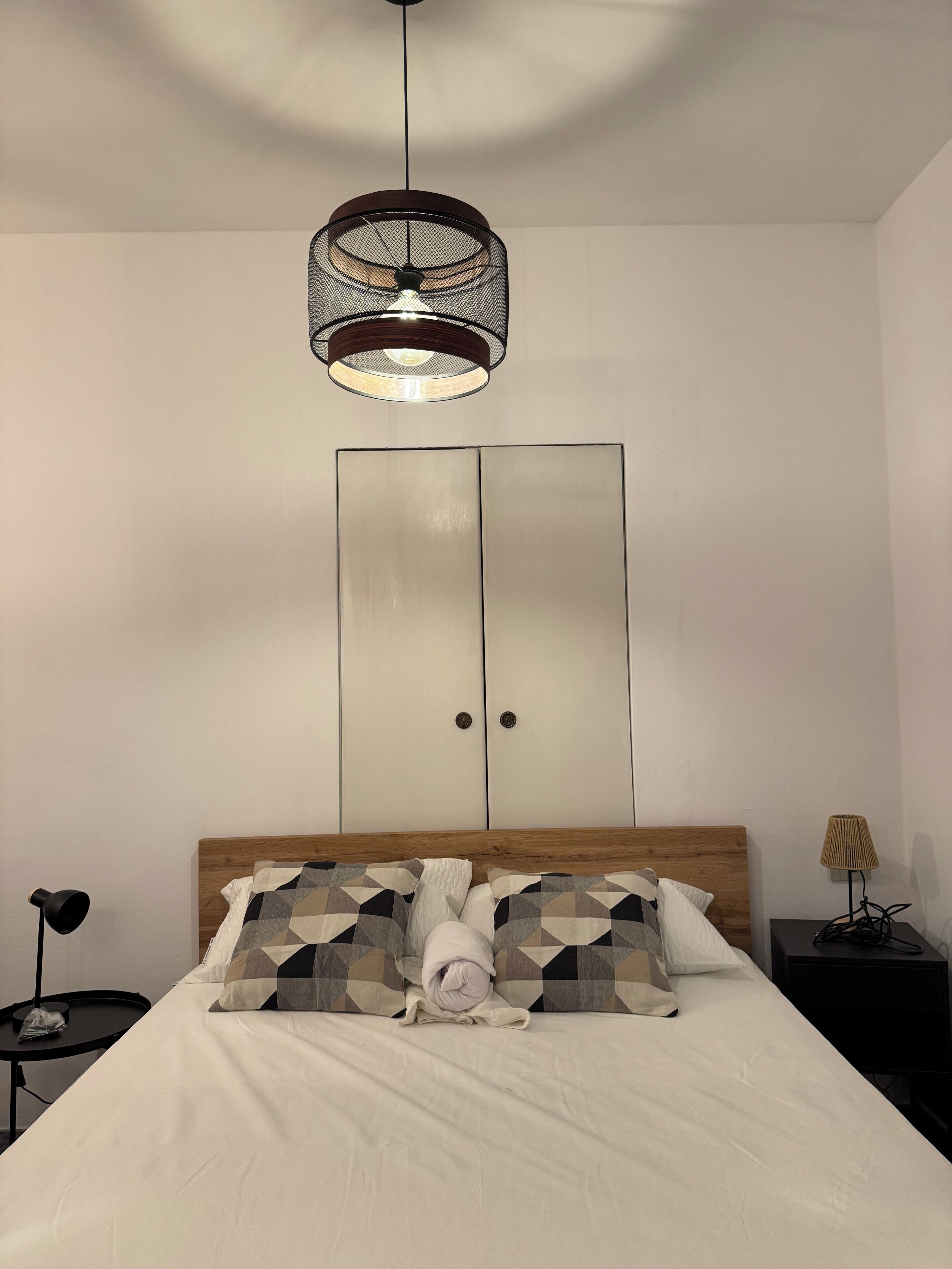 1 غرفة نوم وواي فاي وملاءات أسرّة