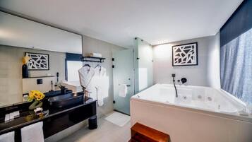 Free toiletries, hair dryer, slippers, towels