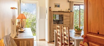 5 minutes from the sea CAP CORSICA in SISCO modern house with garden and parking