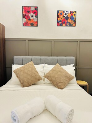 2 chambres, fer et planche Ă repasser, Wi-Fi, literie fournie