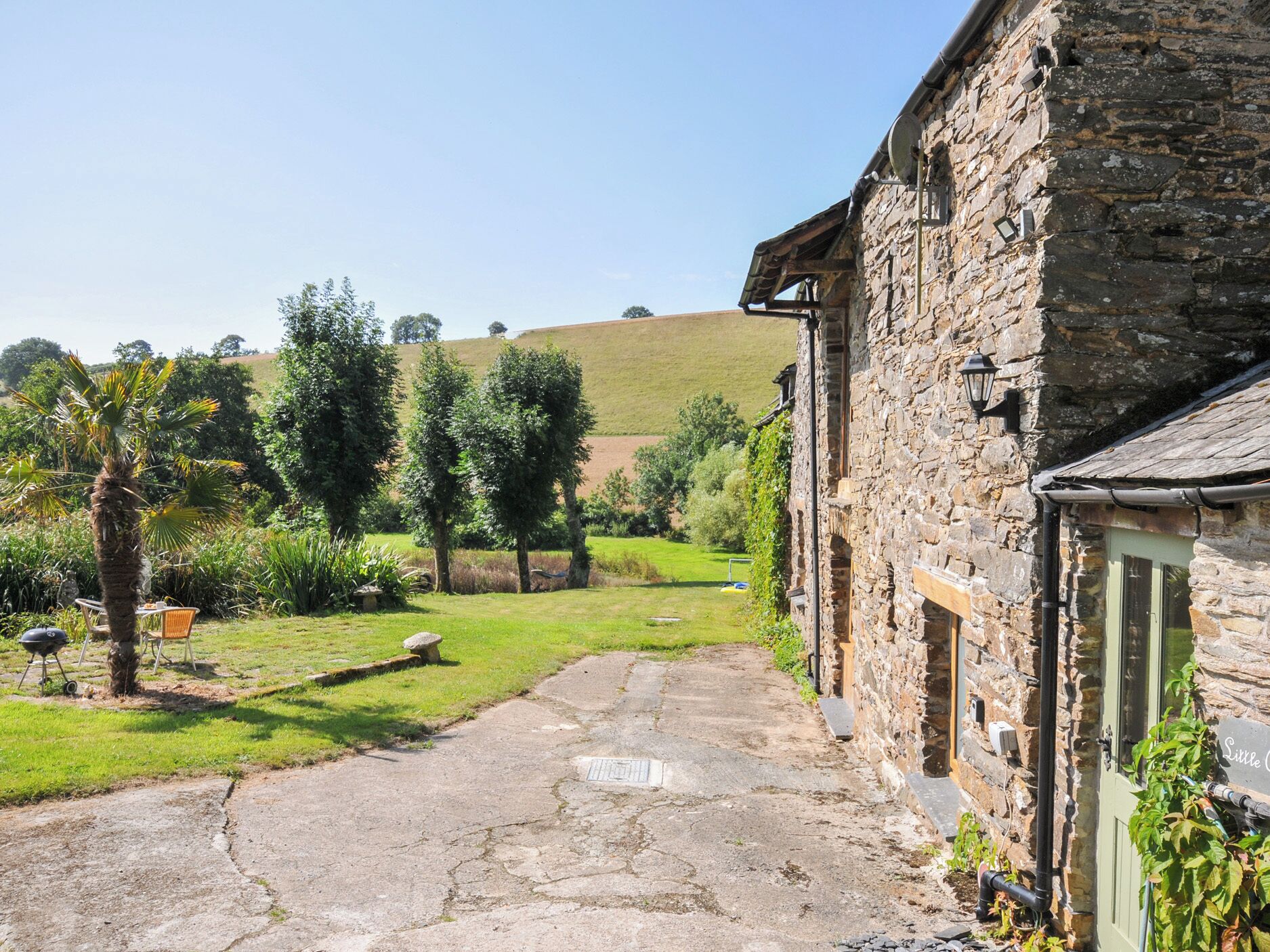 Enceinte de l’hébergement