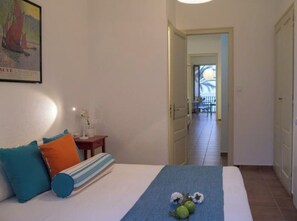 2 bedrooms, iron/ironing board, travel crib, free WiFi