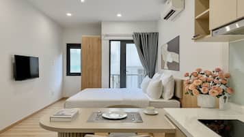 Estudio Deluxe | Vista a la ciudad