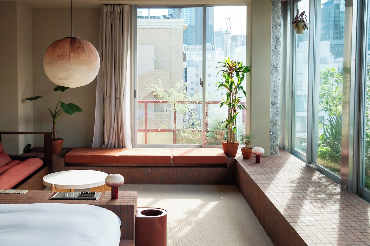 Phòng Suite có thiết kế đặc sắc, quang cảnh thành phố | Bộ đồ giường kháng dị ứng, két bảo mật tại phòng, màn/rèm cản sáng