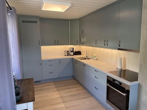 Ferienhaus, 3 Schlafzimmer, Küche, Bergblick | Eigene Küche