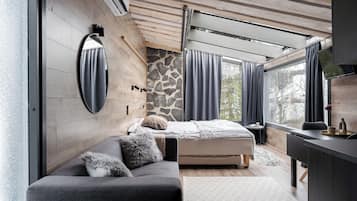 Studio Standard, vue lac, en front de plage | Rideaux occultants, Wi-Fi gratuit