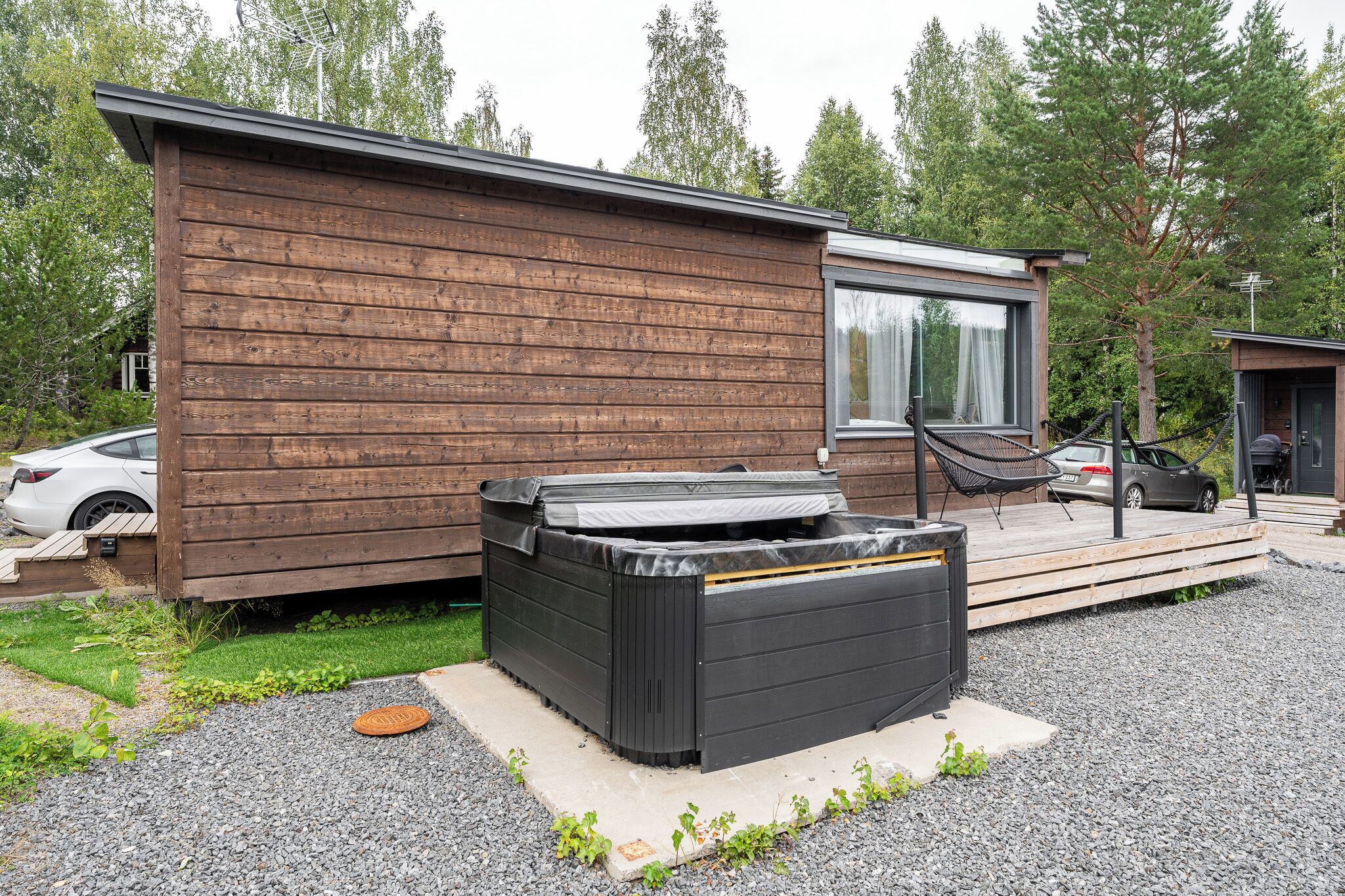 Facciata della struttura