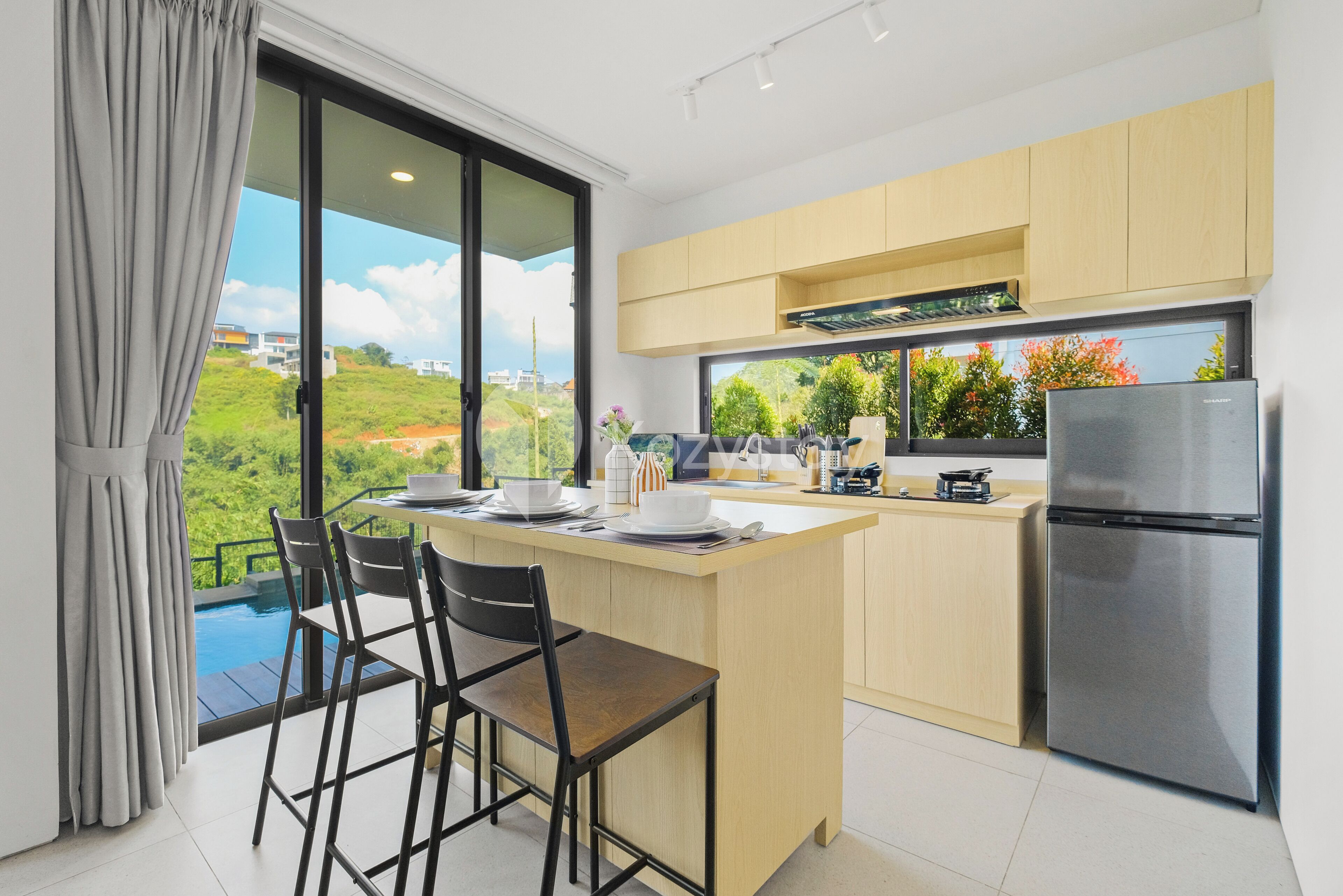 Villa, 4 Bedrooms, Mountain View | Dining room