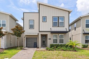 Exterior - Lovley 6 Bed Pool Home with Game Room-4152PD (Kissimmee)