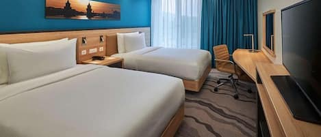 2 bedrooms, desk, iron/ironing board, free WiFi