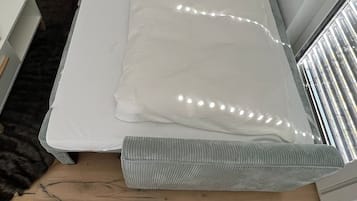2 habitaciones, cuna de viaje, wifi y ropa de cama