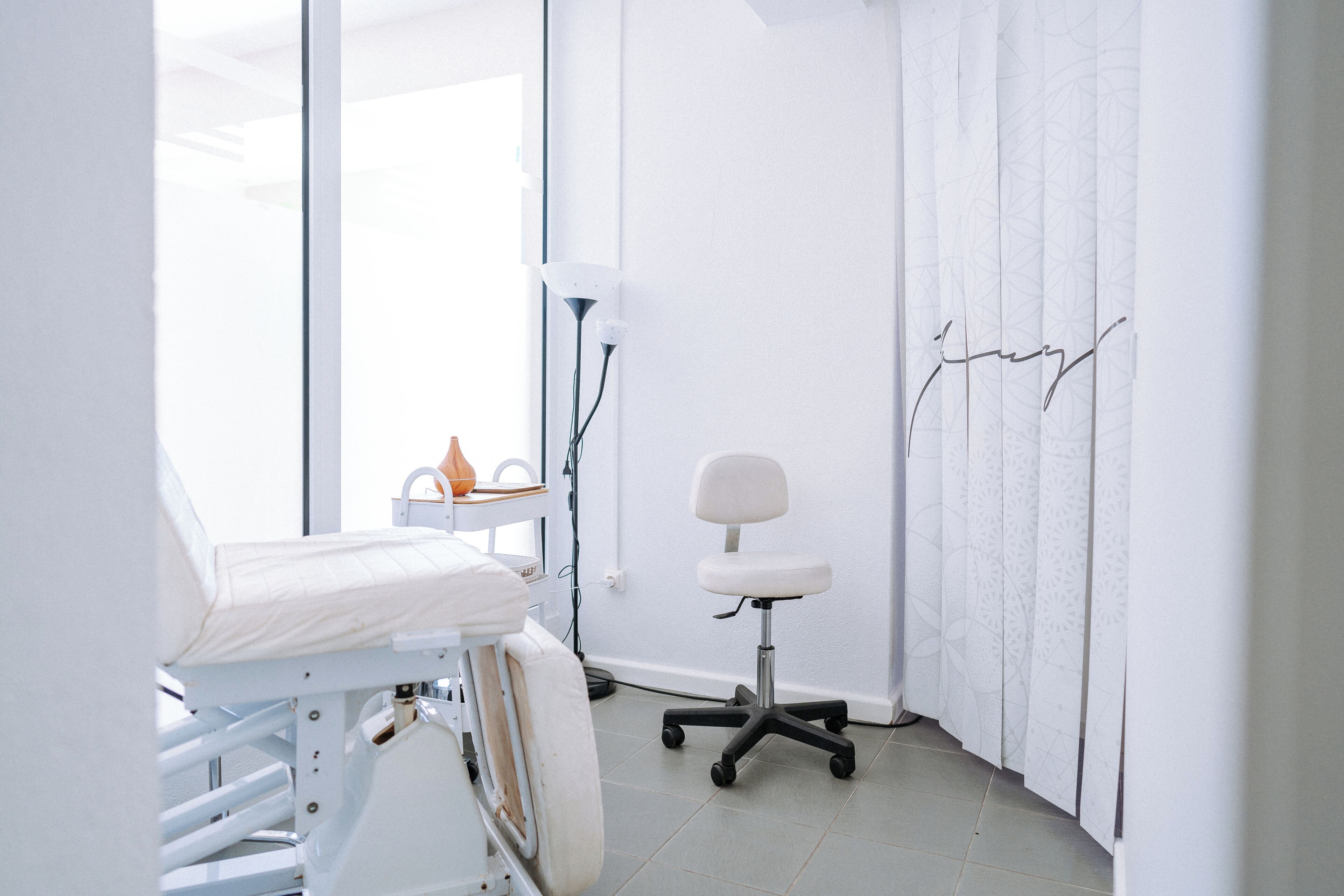 Reset your body in a serene, private spa treatment room.