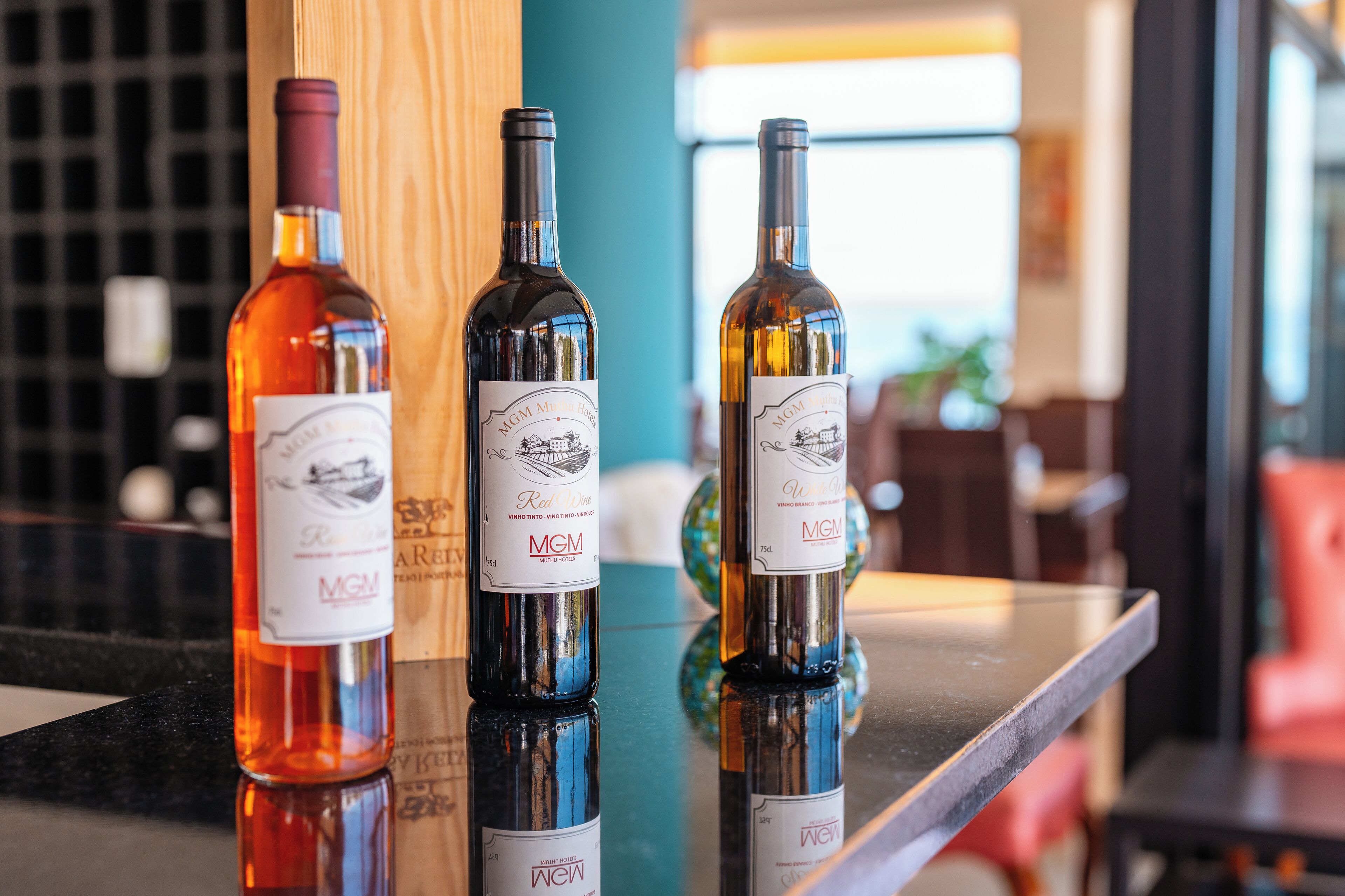 Toast the evening with a curated bottle and cozy seating.