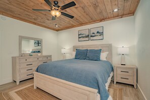 2 soverom, strykejern/-brett, wi-fi (inkludert) og sengetøy