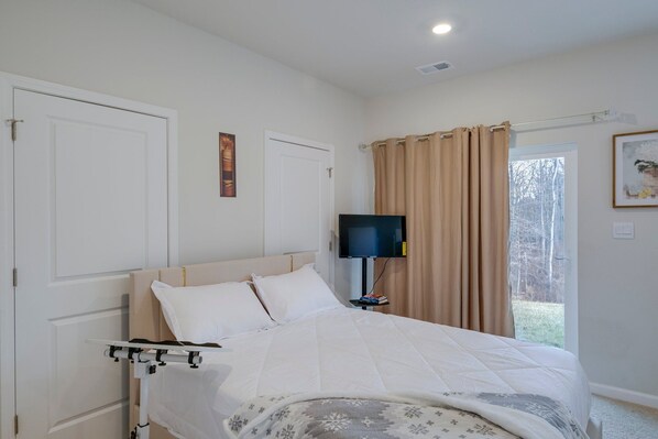 1 chambre, bureau, fer et planche à repasser, Wi-Fi gratuit