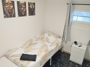 2 habitaciones, wifi gratis y ropa de cama