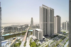 View from property - PVH - Creek Gate - Stylish 2BR (Dubai)