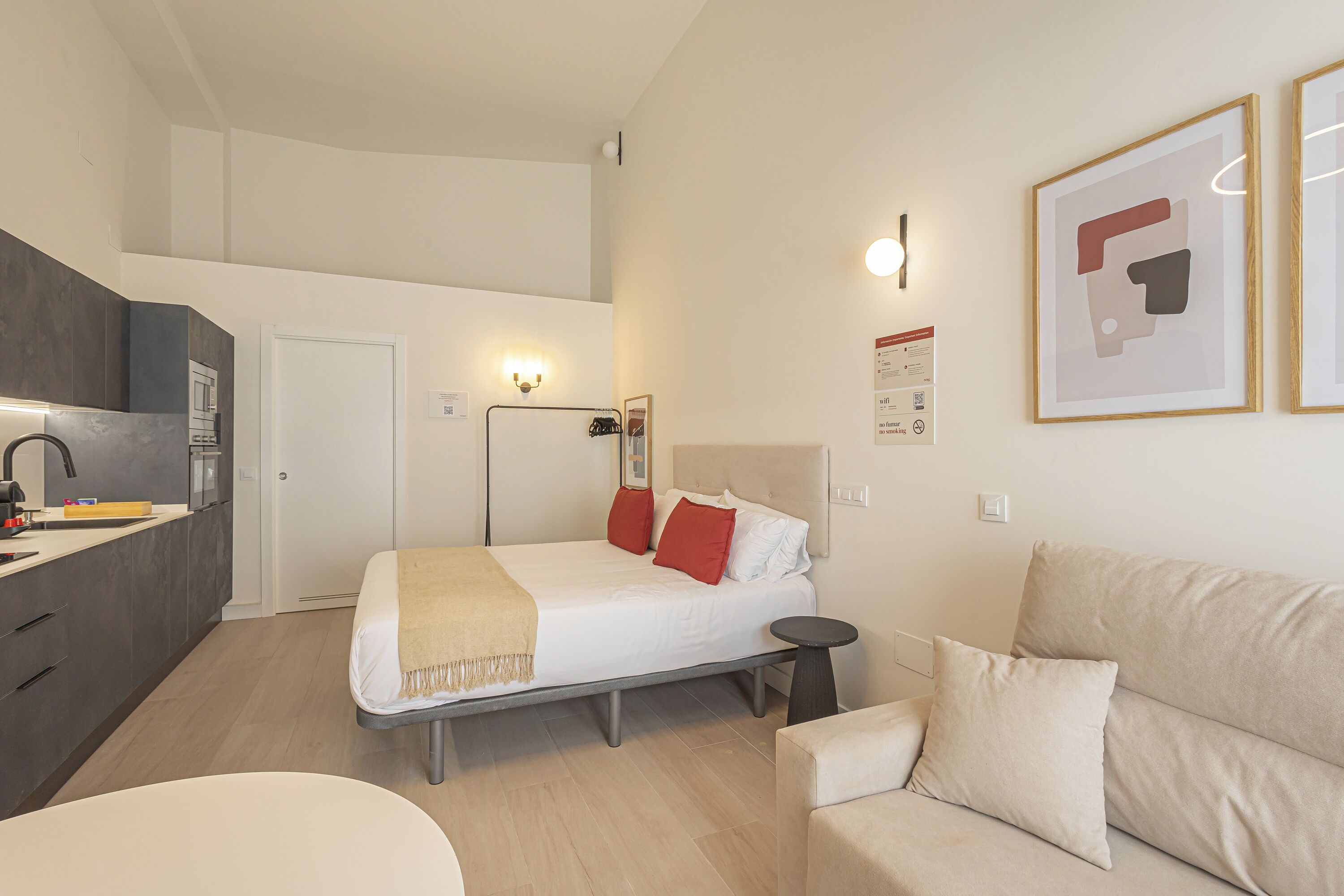 Standard-Studio, 1 Doppelbett, Erdgeschoss | Bügeleisen/Bügelbrett, kostenloses WLAN