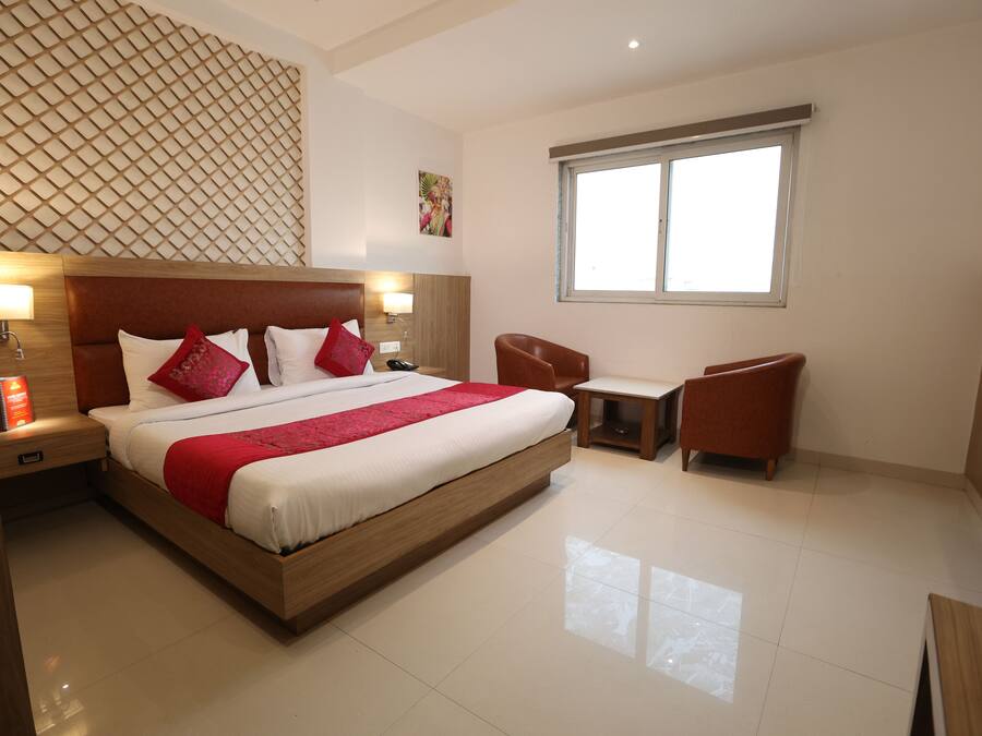 Dobbeltrom – executive, byutsikt | Sengetøy i egyptisk bomull, sengetøy av topp kvalitet og dundyner