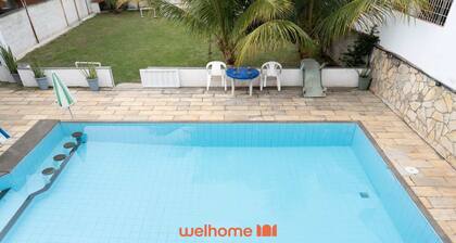 Casa em Iguaba Grande com piscina 350m da Lagoa